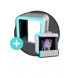 Light Painting Cabina Inflable
